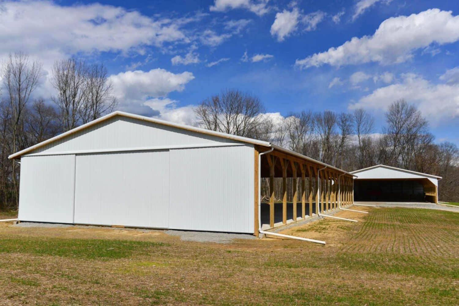 100x100 Agricultural Pole Barn Kit for Sale