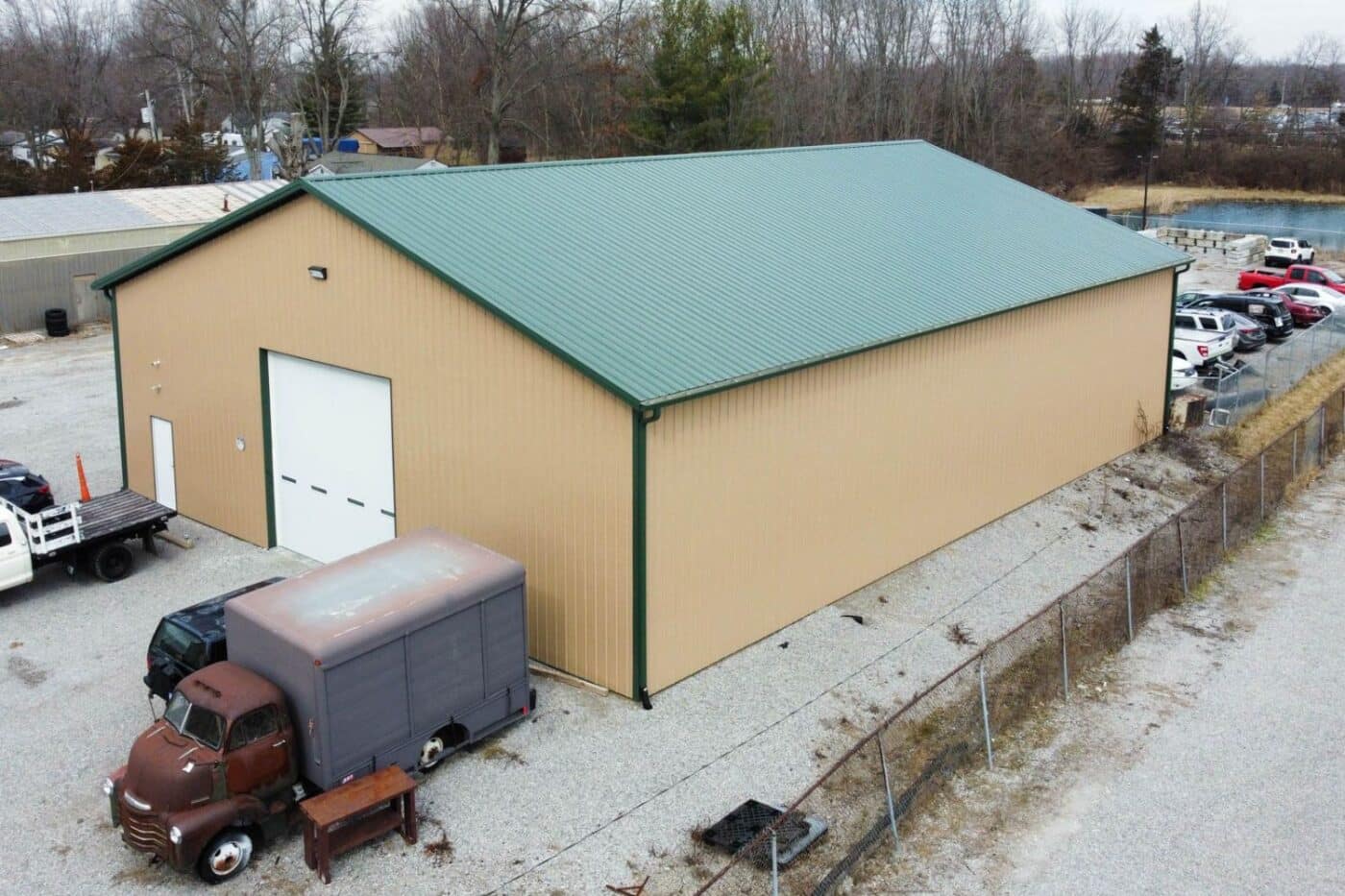 100x100 commercial pole barn cmt pole barn kits