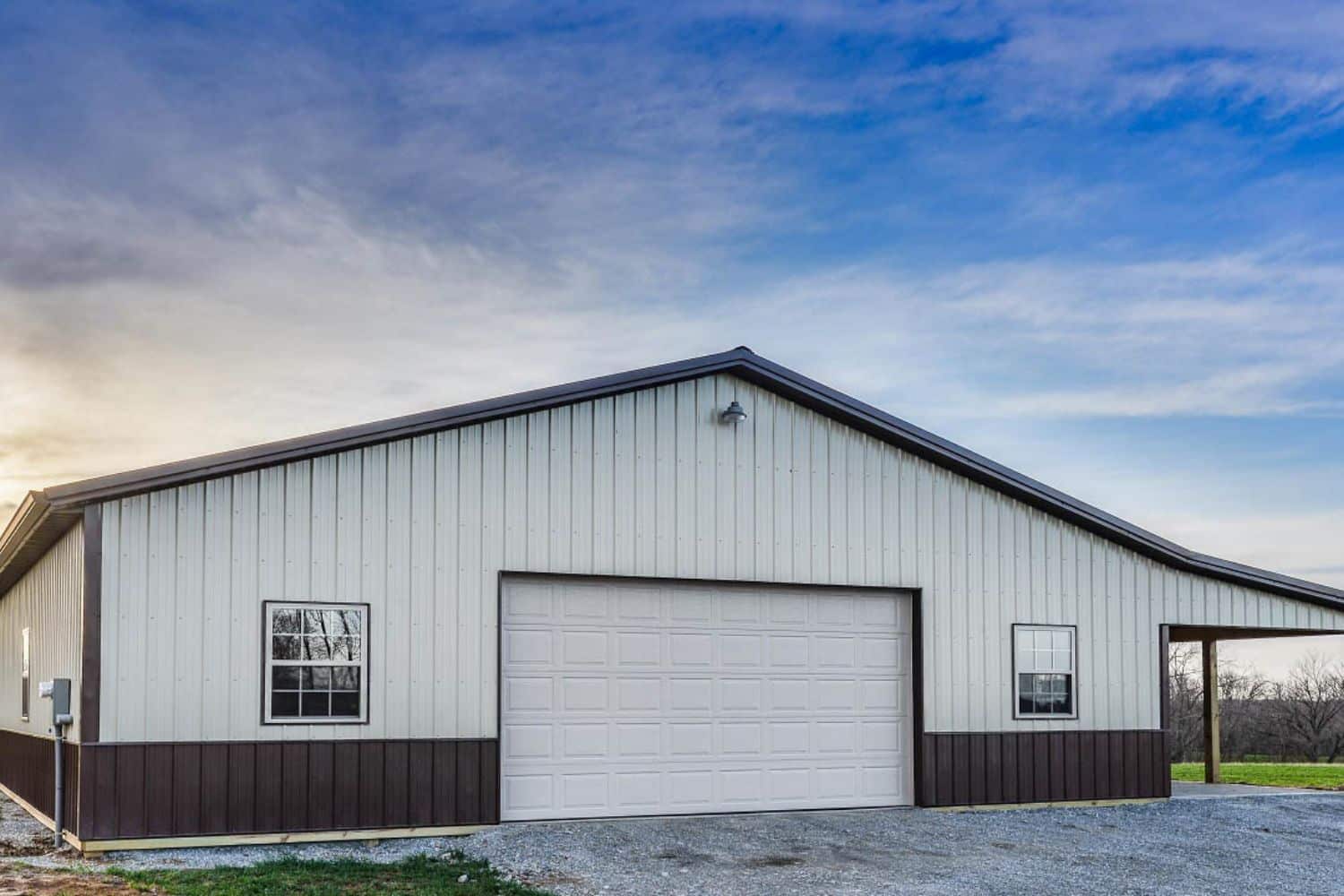 100x100 commercial pole barn for sale in sardinia OH (1)
