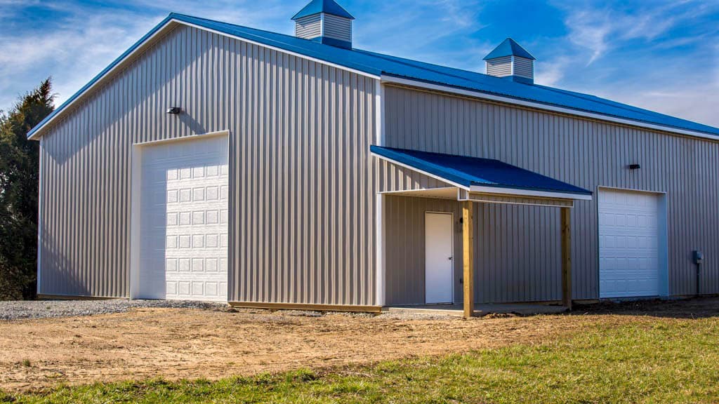 60x80 garage pole barn kit in Bethel OH