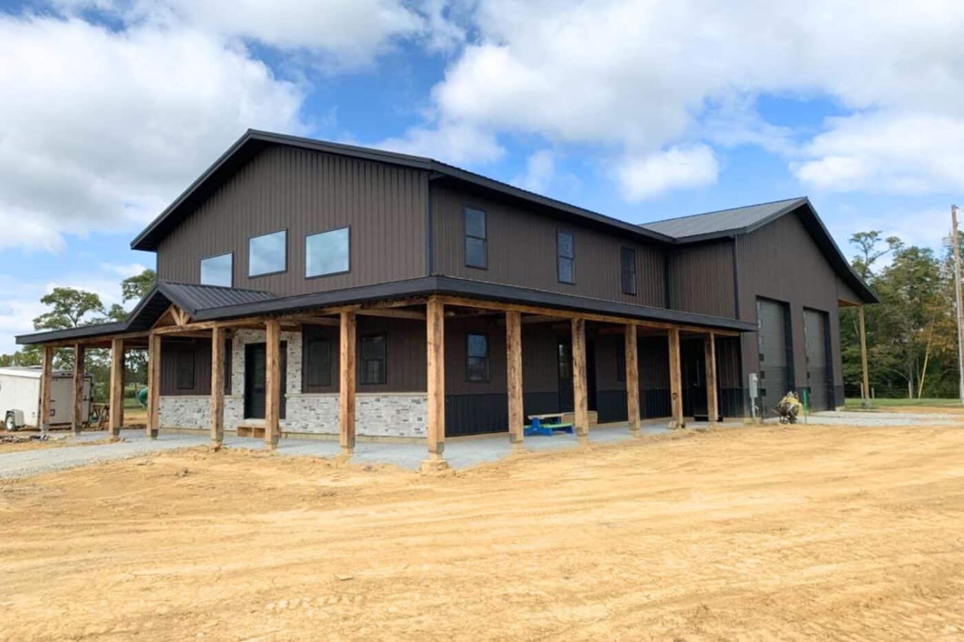 150x150 commercial pole barn