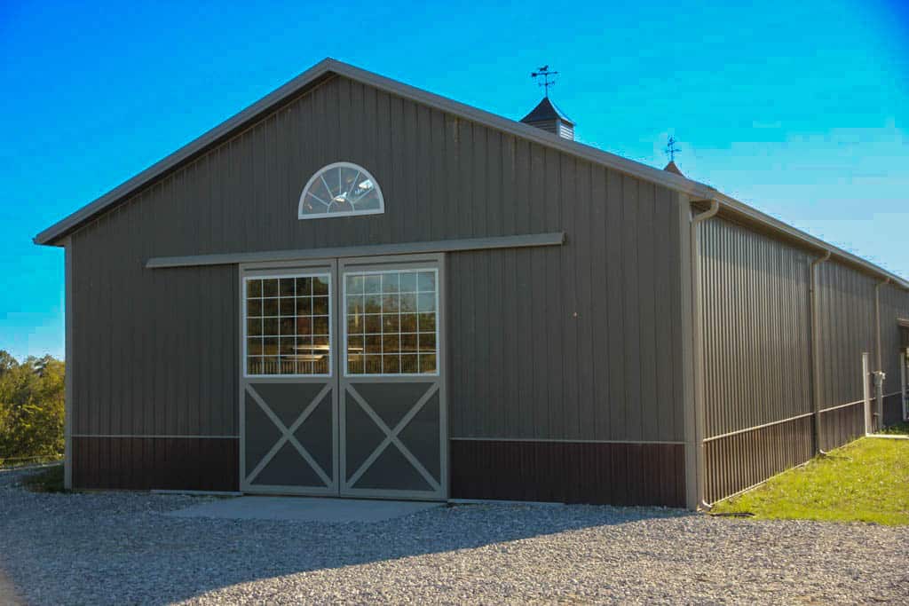 36x96 horse barn kit in sardinia oh