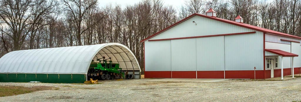 48x64 garage pole barn in sardinia oh