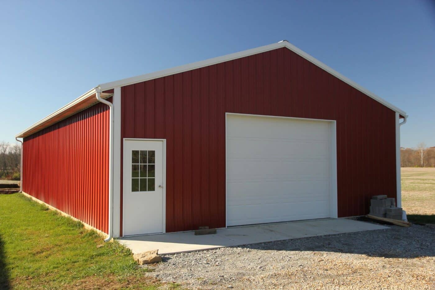 20x40 pole barn garage kit for sale in ohio