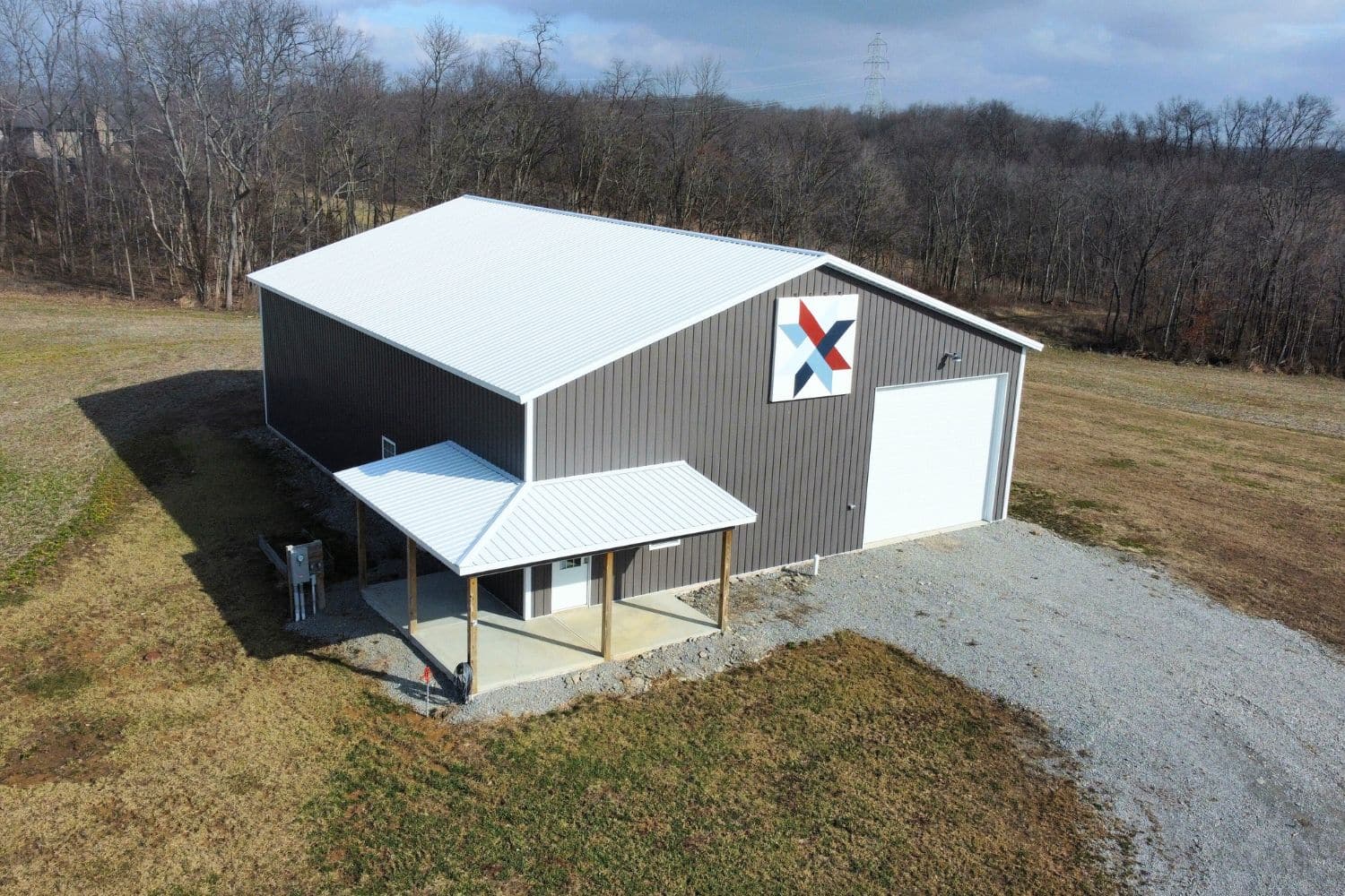 20x40 pole barn garage kit for sale in sardinia ohio (1)