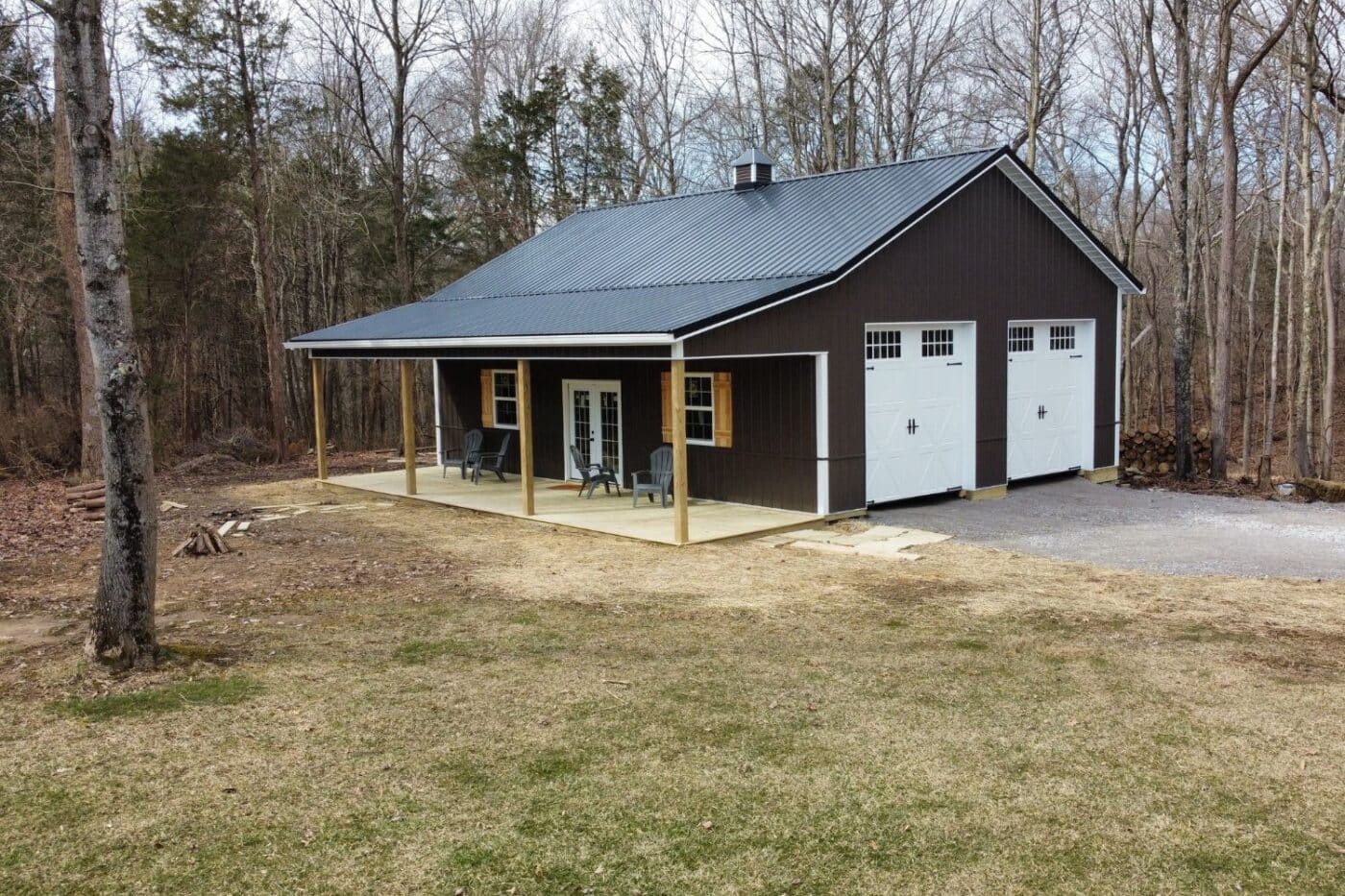 20x40 pole barn garage sardiania (2)