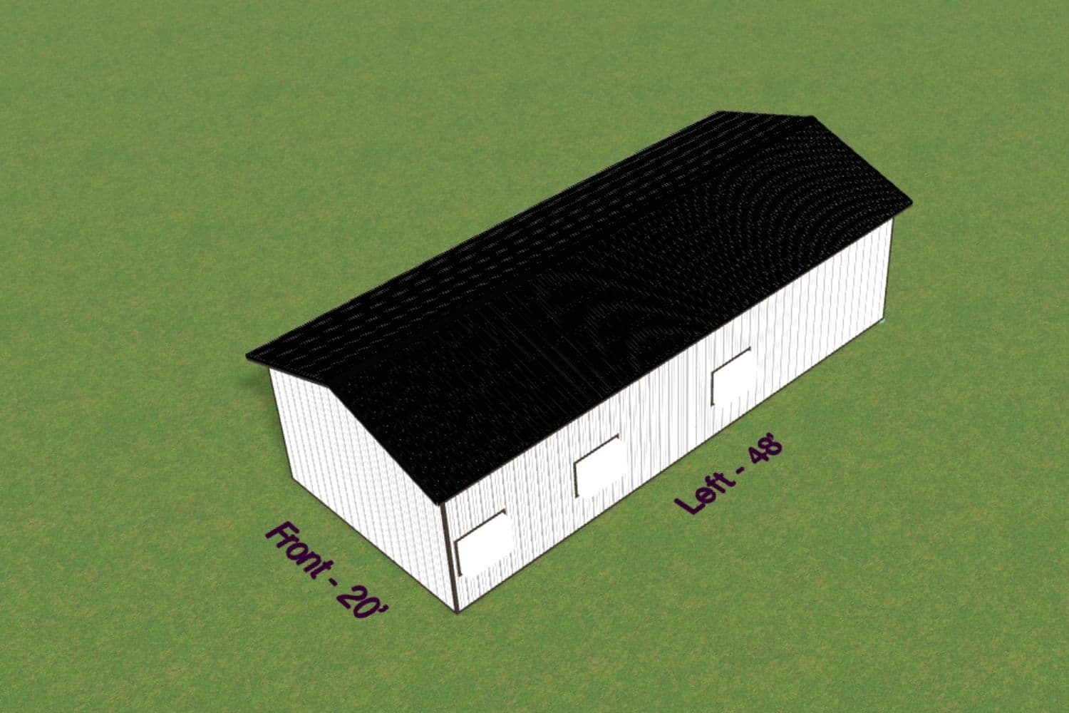 20x48 barndominium kit in ohio
