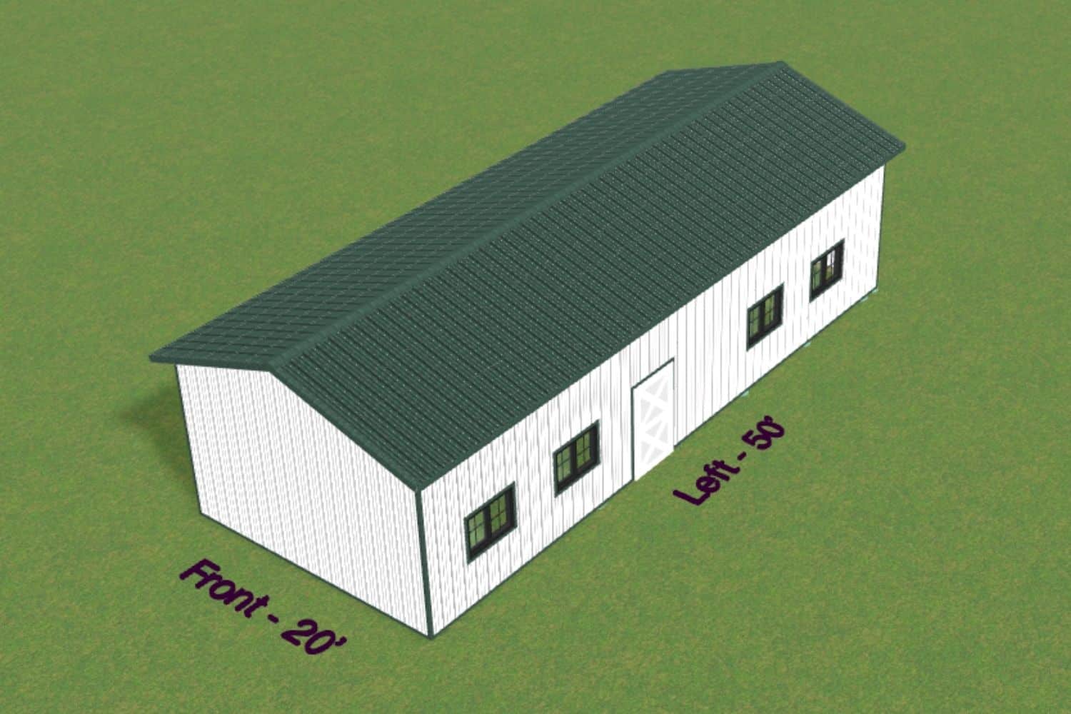 20x50 barndominium kit in ohio