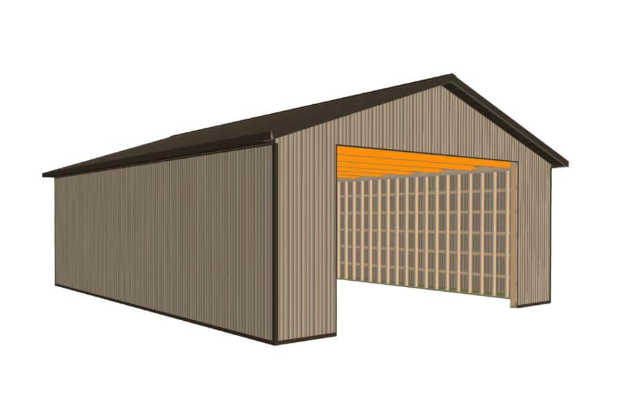 24x32 agricultural pole barn floor plans