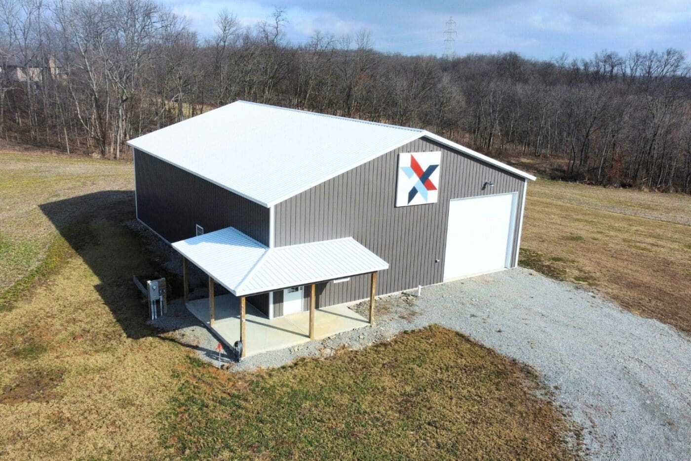 30x100 commercial pole barn for sale in ohio