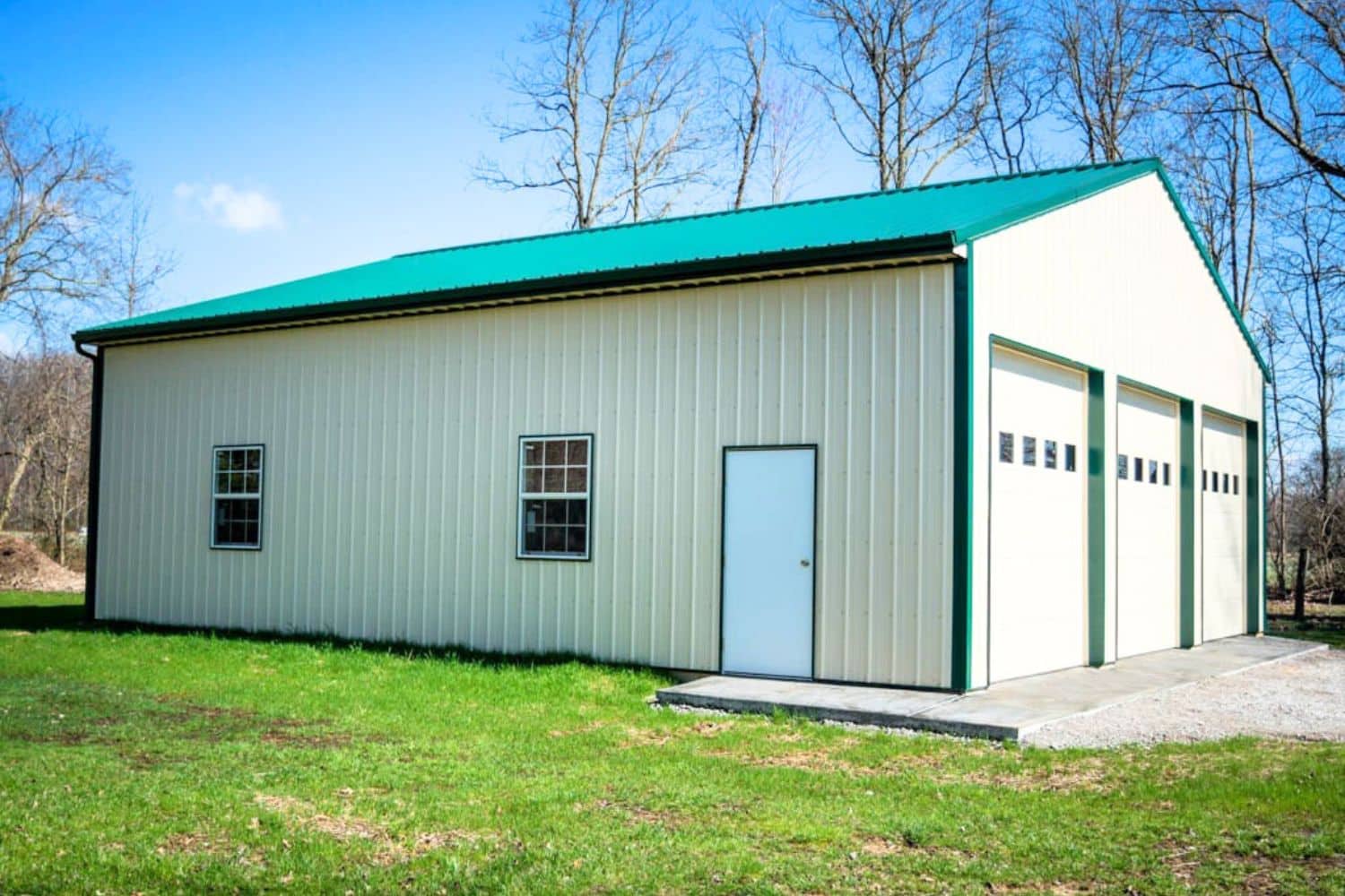 30x100 commercial pole barn kits in ohio