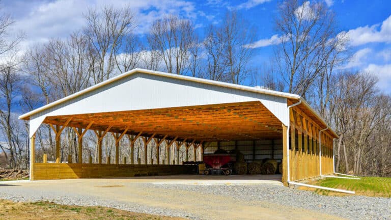 50x136 Livestock Pole Barn Kit in Felicity OH