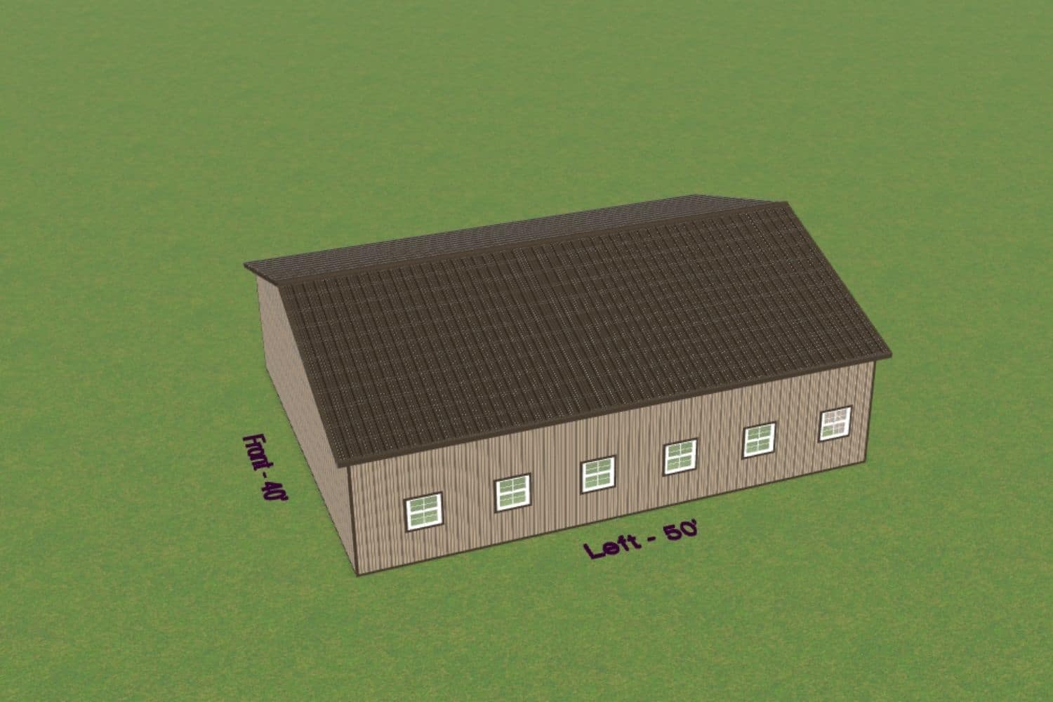40x50 barndominium 3d builder