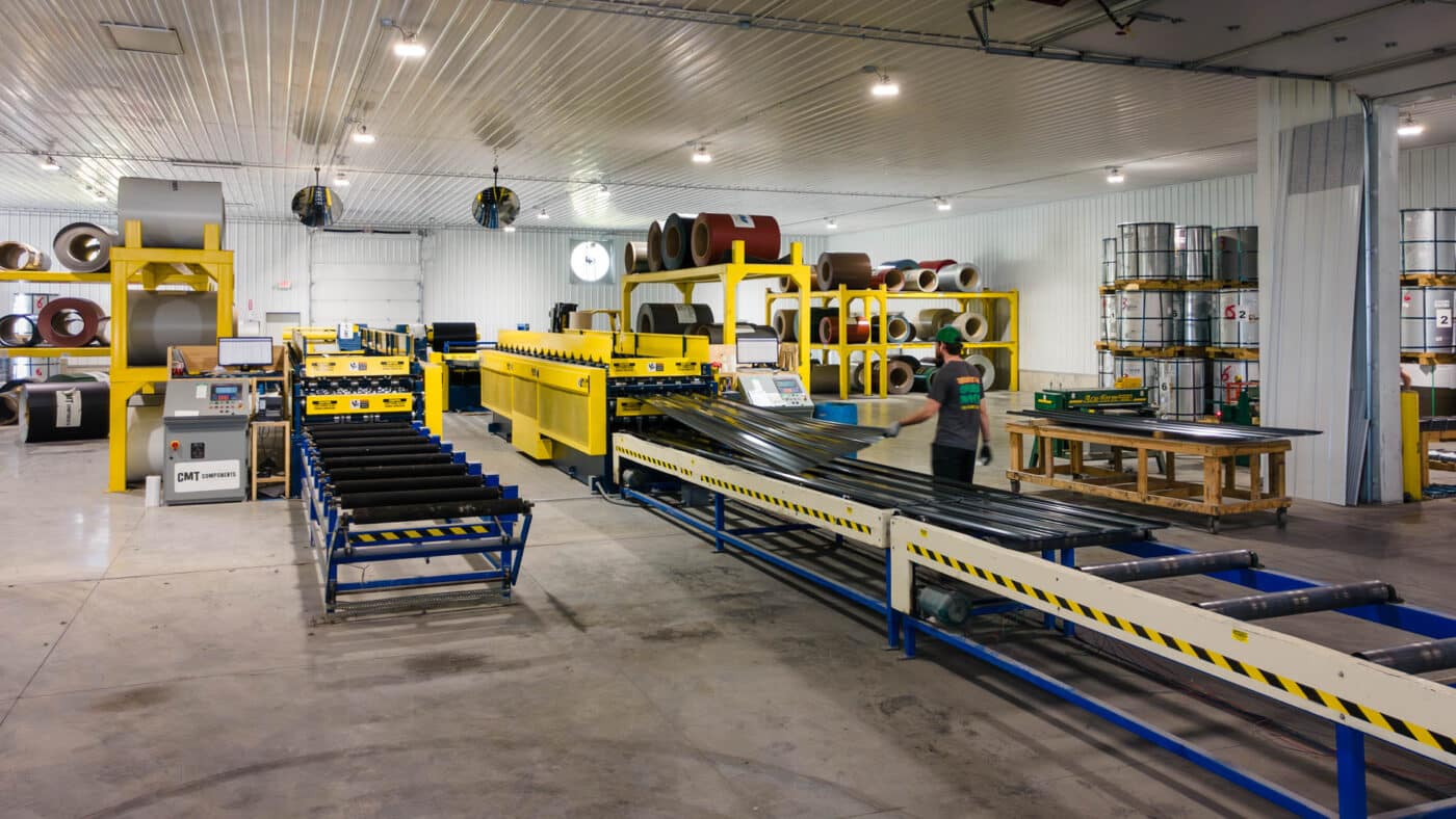 Metal Manufacturing for 48x80 Pole Barn Garage Kits