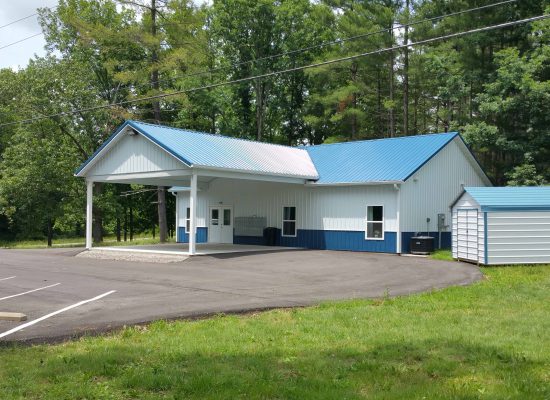 50x80 Commercial Pole Barn in Sardinia OH