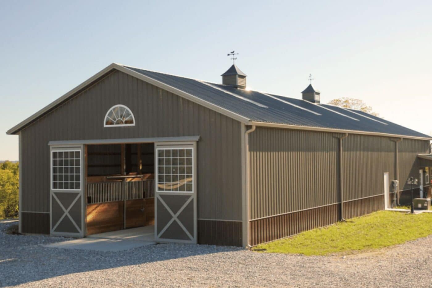 50x80 agricultural pole barn kit for sale in Ohio (1)