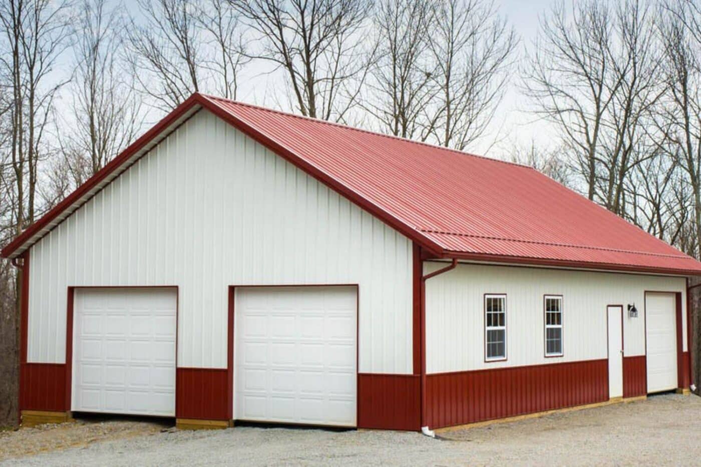 60x100 pole barn garage kits for sale in ohio
