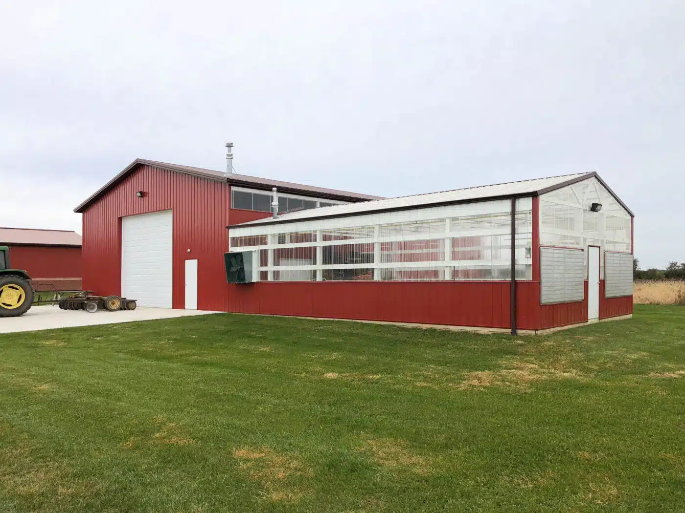 42x64 livestock pole barn in Wilmington OH