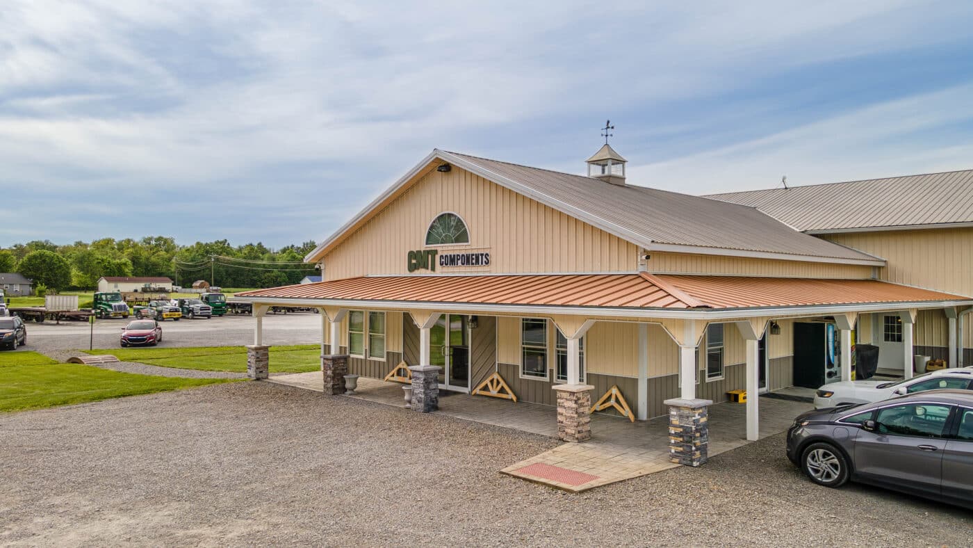 The front of the CMT Components store in Ohio