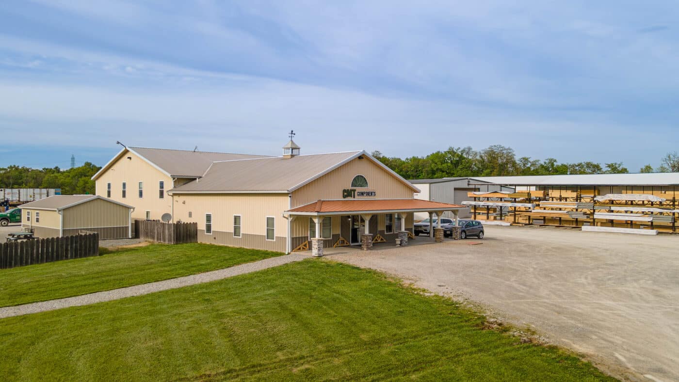 tan CMT Components building in Ohio