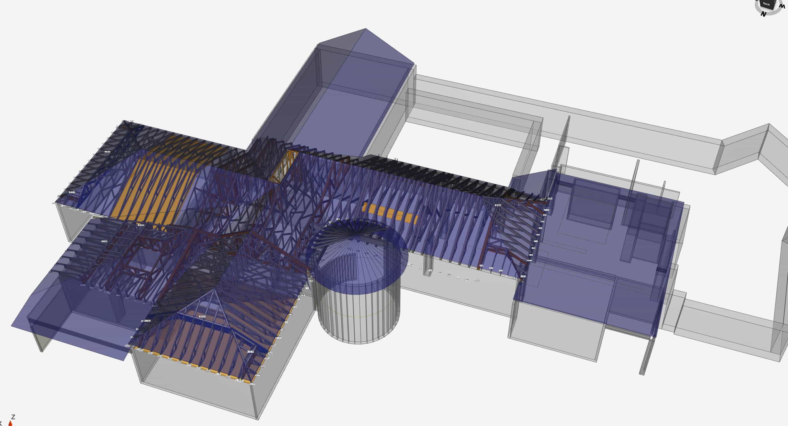 3d design for 20x30 agricultural pole barn