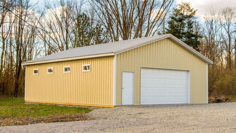 32x48 Garage Pole Barn Kit in Cincinnati OH