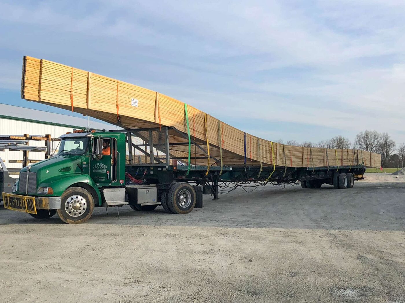 Truck Delivering Equipment for Agricultural Kits