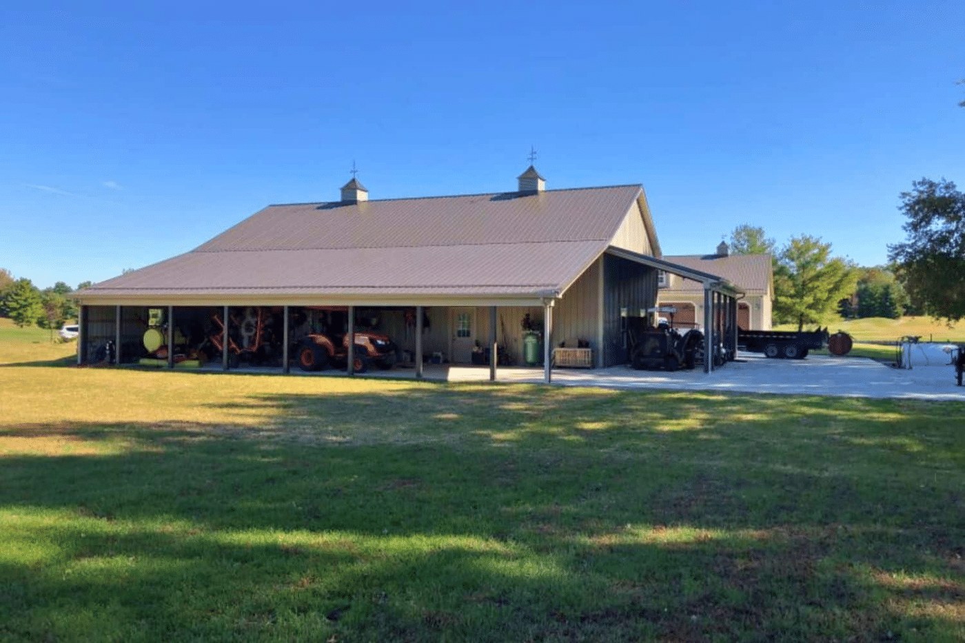 big brown 30x40 barndominium for sale in ohio