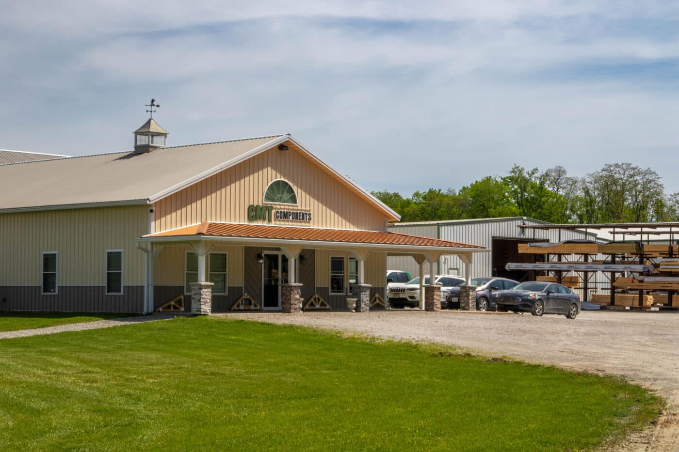 The front of the CMT Components store in Ohio 100x120