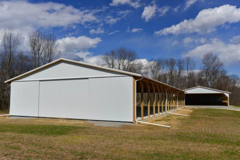 cmt components equestrian pole barn kit in sardinia ohio