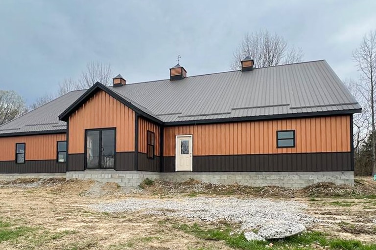 copper metal building kits in butler oh