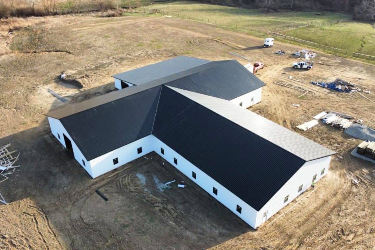 custom 150x150 commercial pole barn kits in ohio