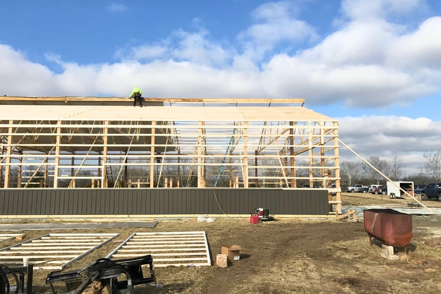 custom trusses for sale in OH