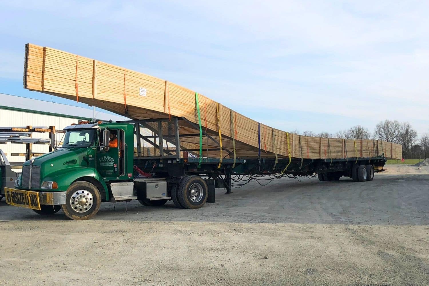 delivering pole barn kits in ohio