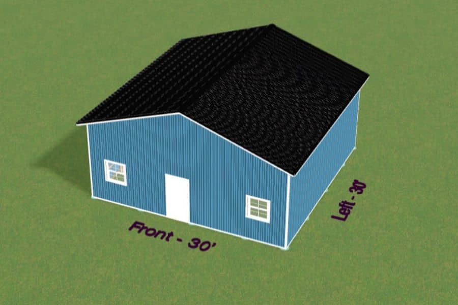 designing a 30x30 barndominium in 3D