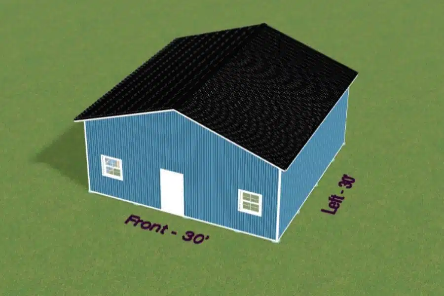 designing a 30x30 barndominium in 3D