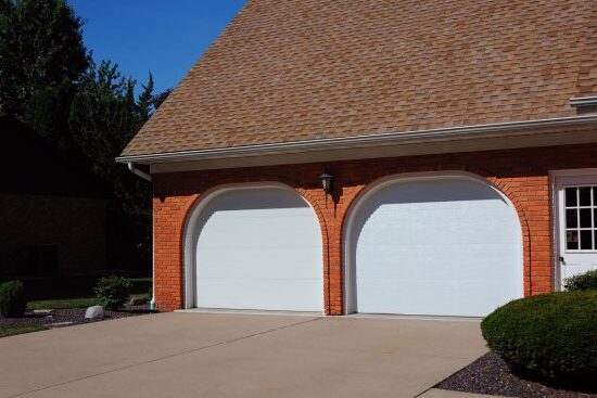 flush panel garage doors for sale