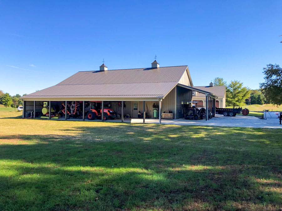 36x60 garage pole barn kit in new richmond oh