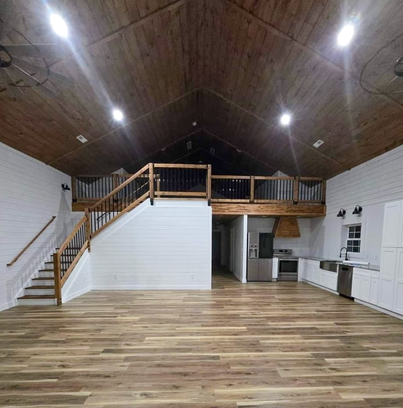 interior of a barndomium 45x45 barndominiums for sale in ohio