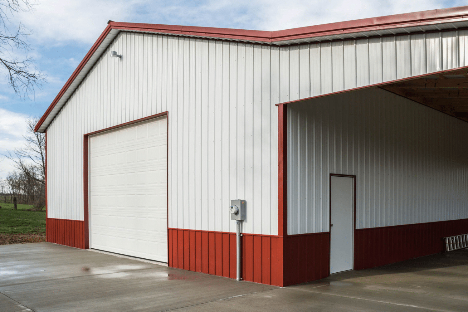 customizable metal panels for pole barn kits in amelia oh