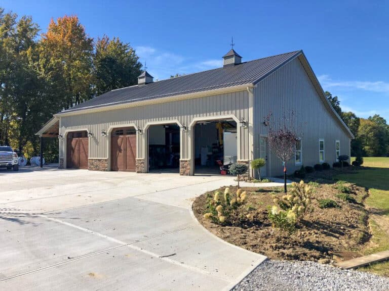 36x60 Garage Pole Barn Kit in New Richmond OH