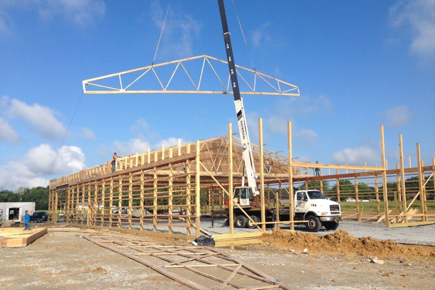 roof trusses for 20x40 pole barn garage sardiania
