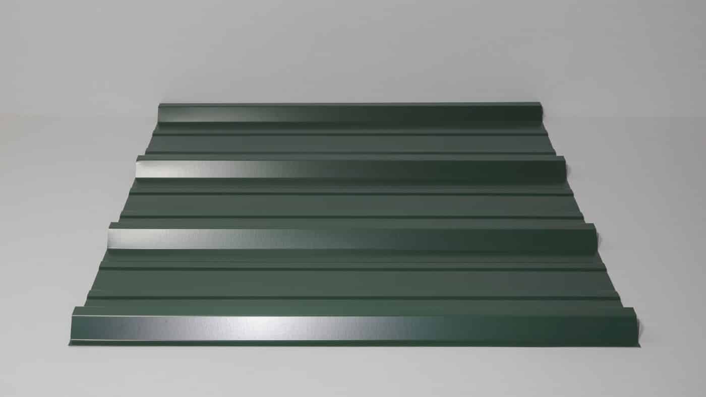 side view of green r loc panel
